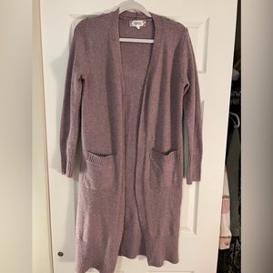 Purple Cardigan
